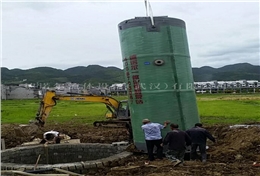 重庆市某乡镇污水处理厂扩建一体化泵站项目